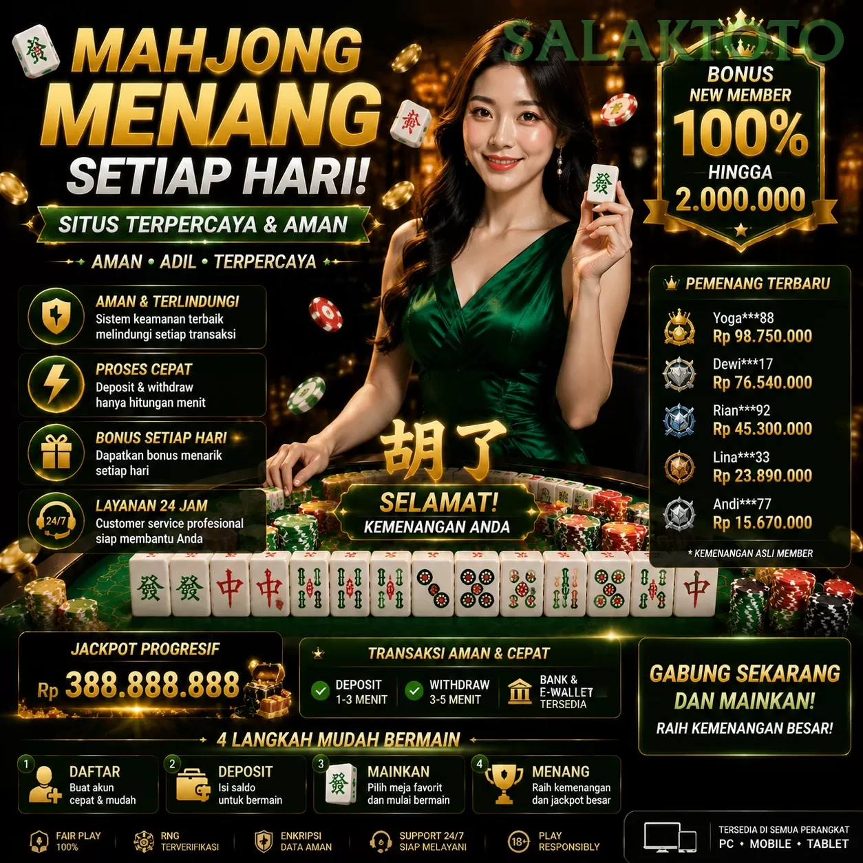 Mengulas Keunggulan Permainan di Situs salaktoto